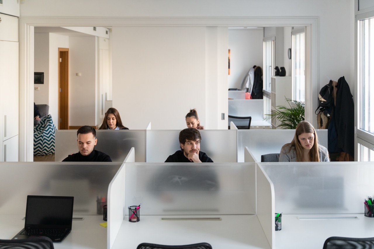 WEDO team office workspace photo