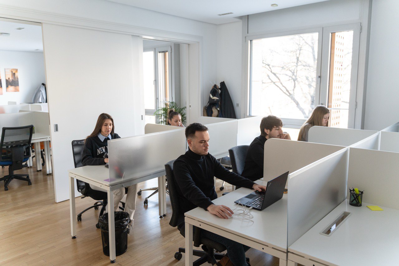 WEDO team office workspace photo